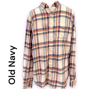 Old Navy Slim Fit Flannel Button-down
